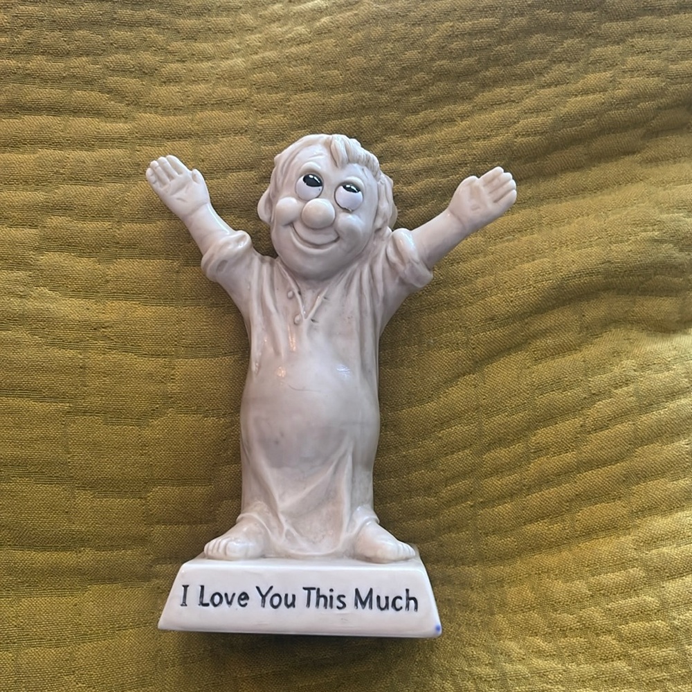 1970’s Russ Berrie and Co. “I love you this much”